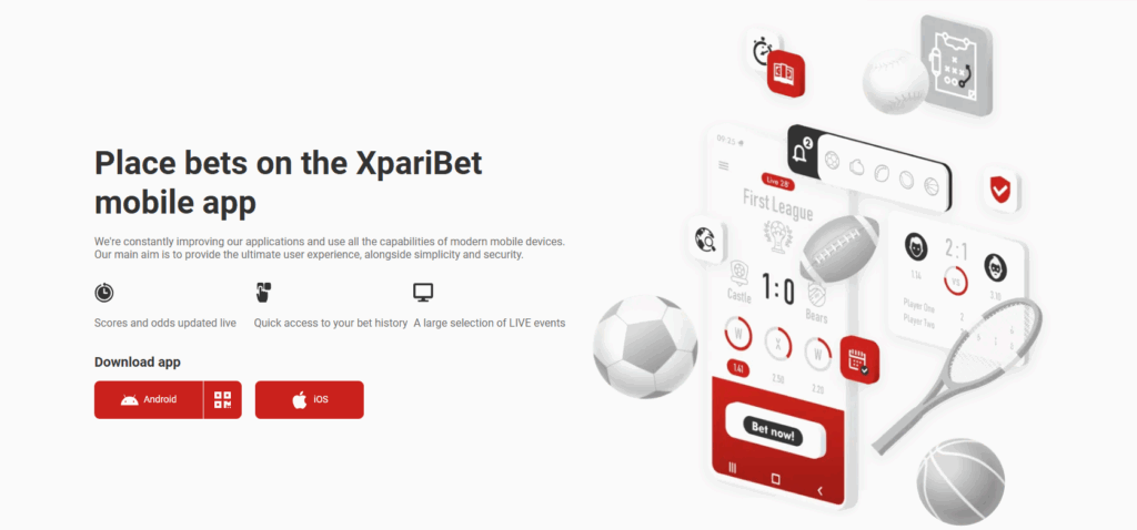 ios xparibet